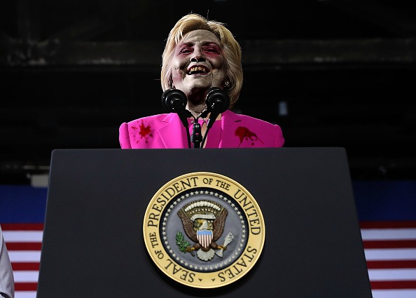 Zombie Hillary With POTUS Seal